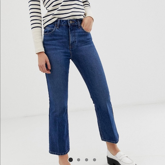ASOS Design Denim Crop Flare Jeans - Picture 2 of 5